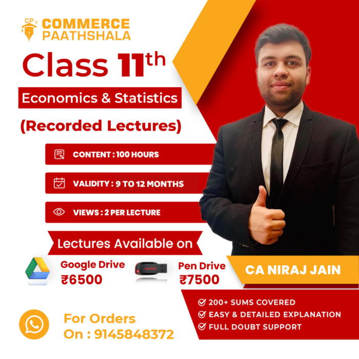 Class 11 Economics & Statistics Pendrive Google Drive Classes