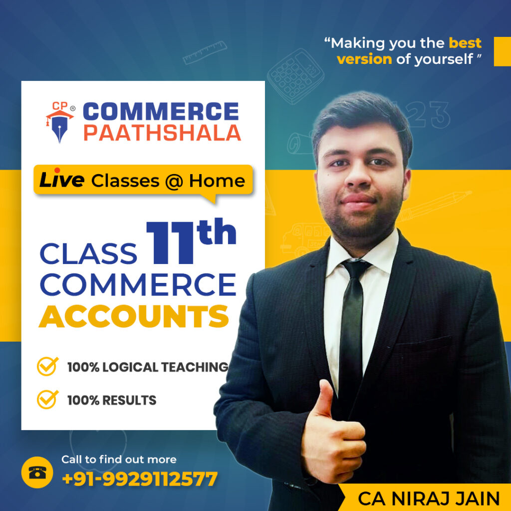 Class 11th Commerce - Live Classes @ Home